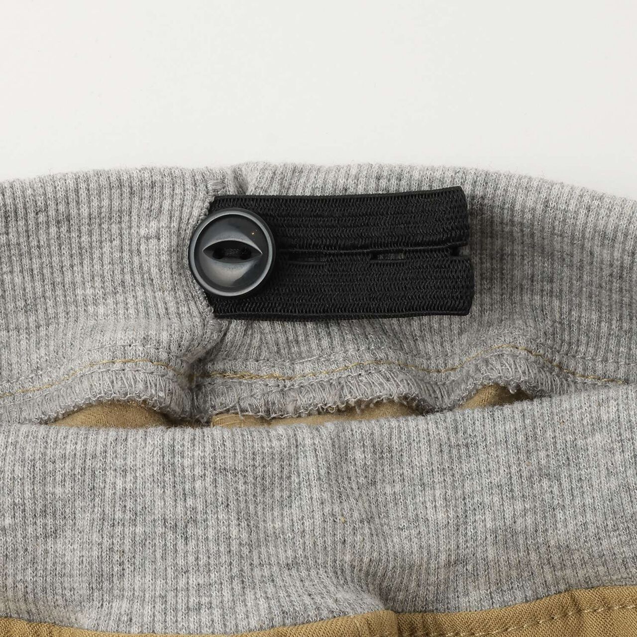 Dinosaur Cuffed Long-Length Straight Pants,Beige, large image number 3