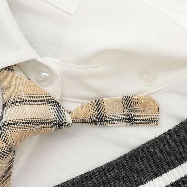 Tie-Detail Docking Dress,Navy, medium image number 6