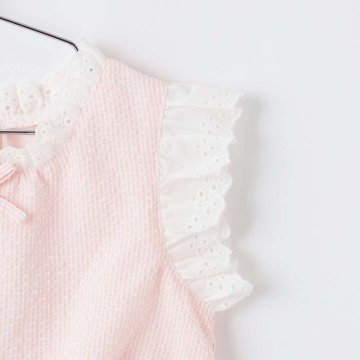 Link Cotton Lace Top,Ivory, medium image number 8