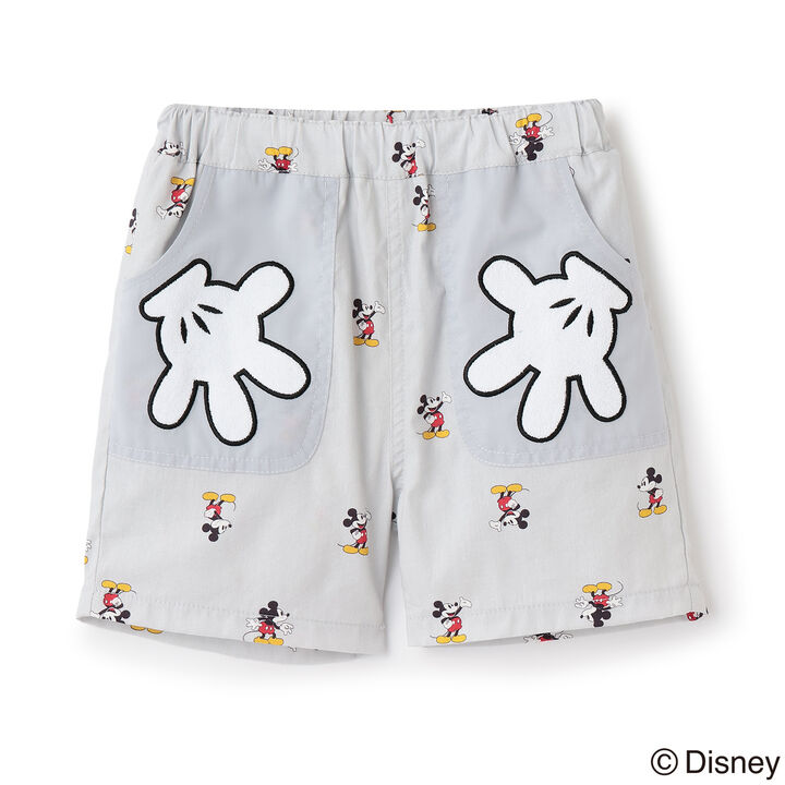 [Disney] All-Over Pattern Half Pants,Turquoise, medium image number 4