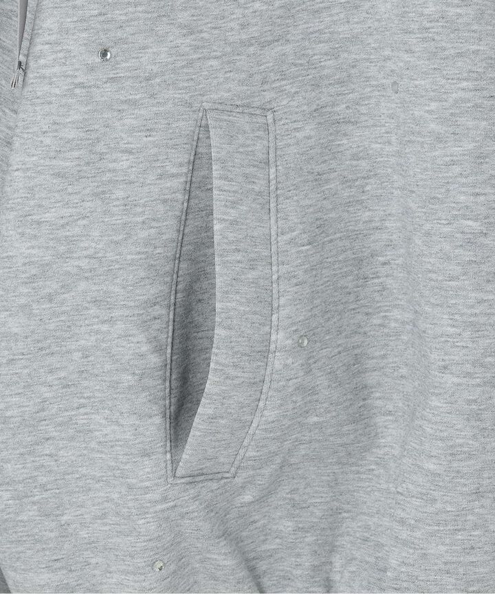 Lace-Up Stone Wash Loose Hoodie,Black, medium image number 9