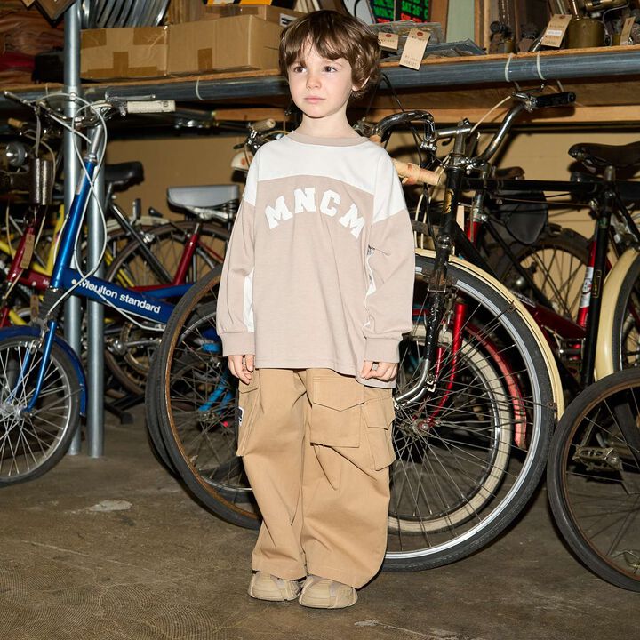 [MNCM] Bi-Color Big T-Shirt (Kaiteki Tenjiku),Navy, medium image number 17