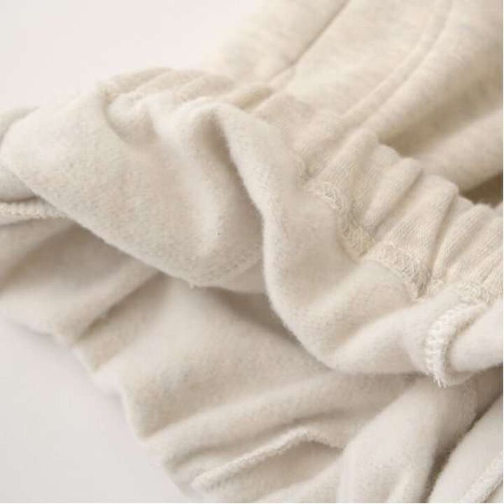 Cozy Fleece Color Block Sweatpants with Panels,Charcoal gray, medium image number 13