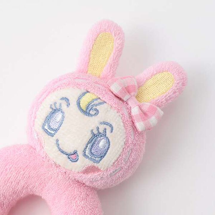 Baby Bellie Ring Rattle,Pink, medium image number 3