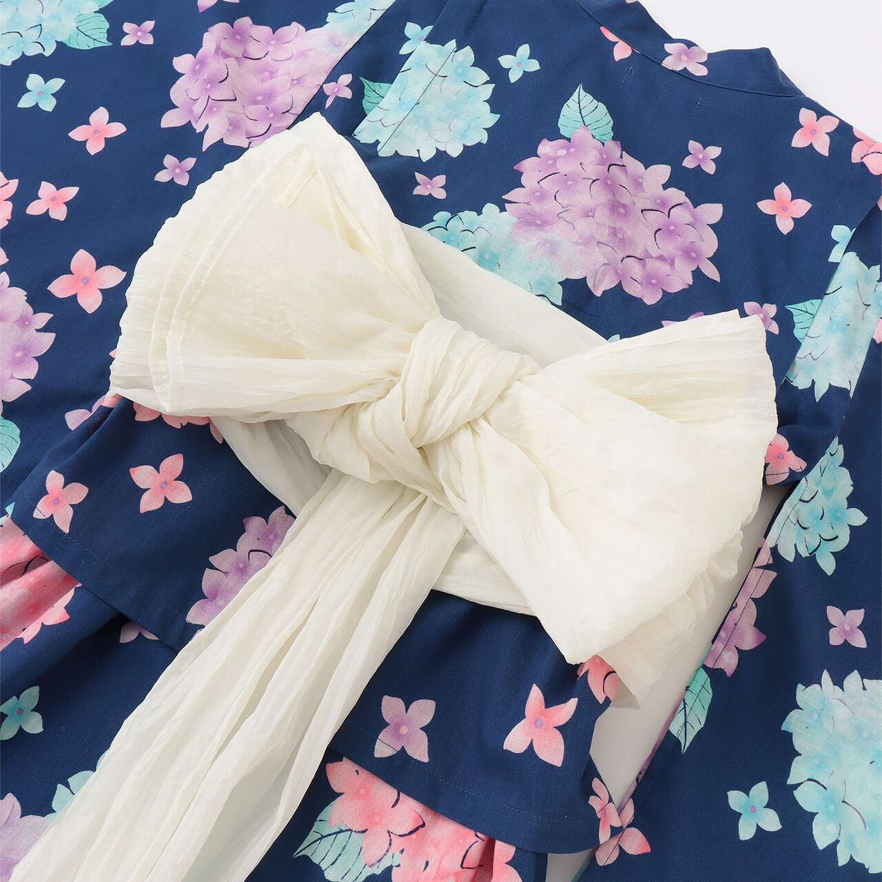 [Yukata] One-Piece Yukata Dress,Pearl white, large image number 27