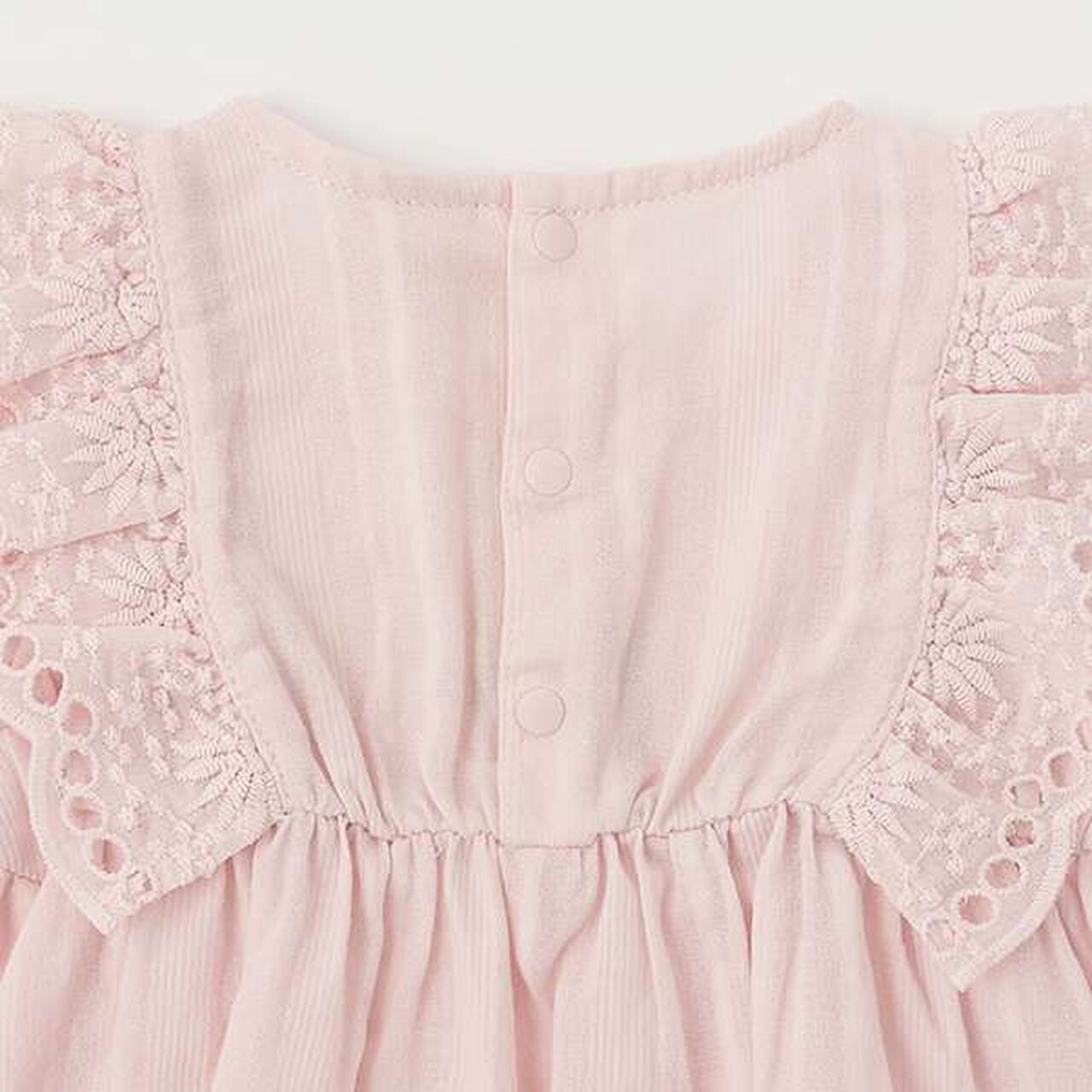 [Disney] Shoulder Frill Tunic Outfit Set,Light pink, large image number 14