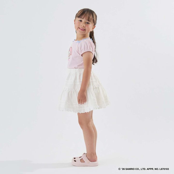 [100% Cotton] Tiered Skirt,, medium