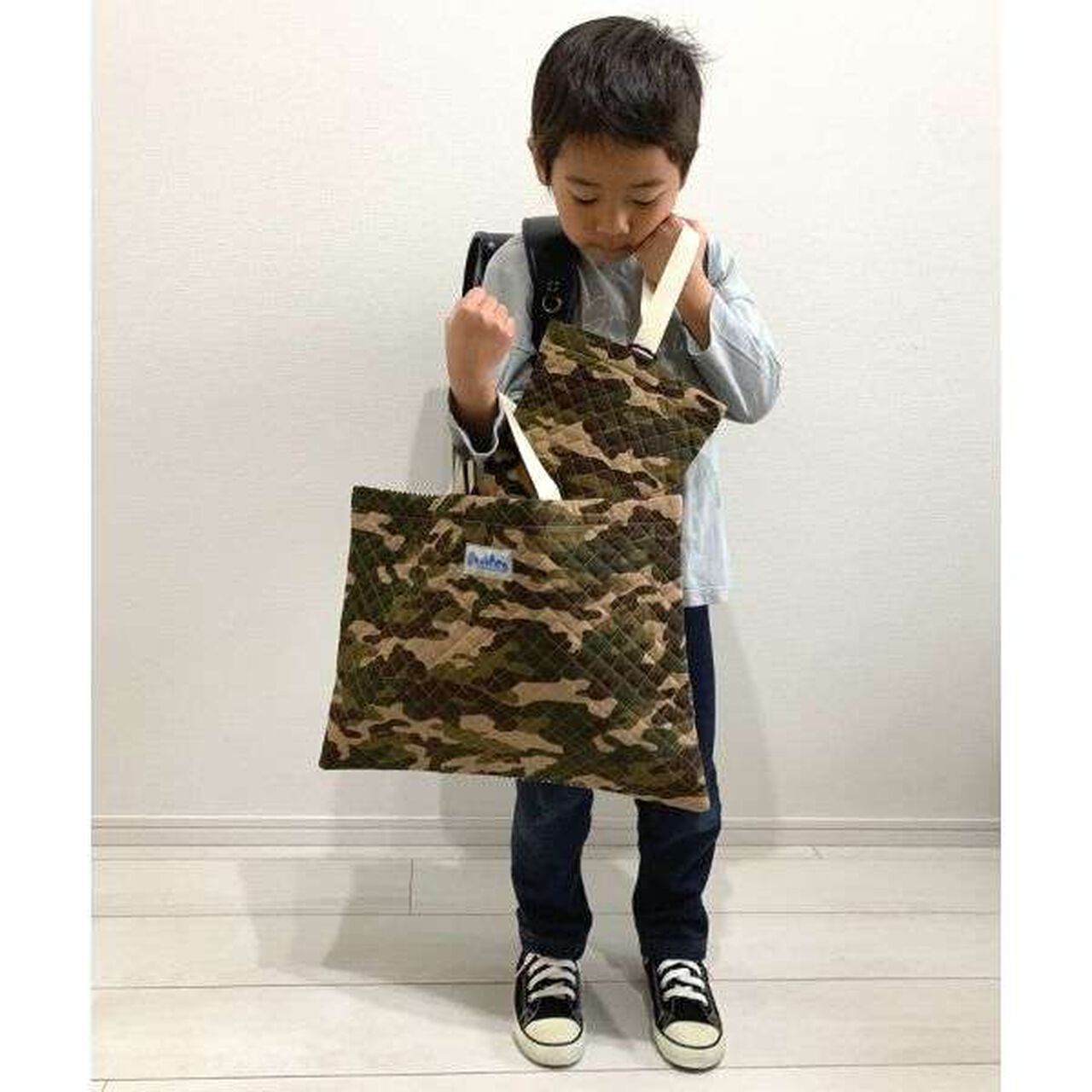 Lesson Bag,Navy, large image number 5