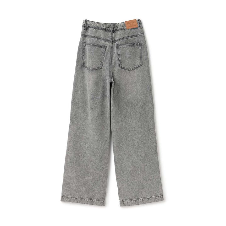 [LTXC/Cool Touch] Distressed Denim Wide Pants,Gray, medium image number 22