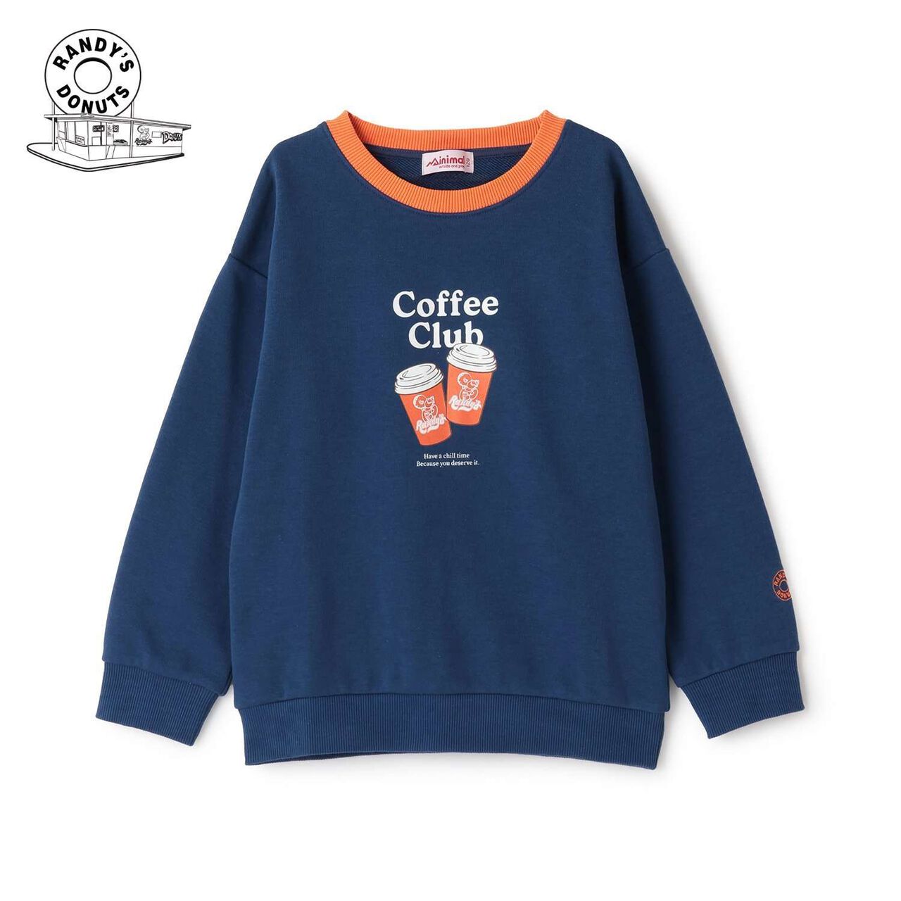 [Randy's] Ringer Print Pullover,Navy, large image number 12