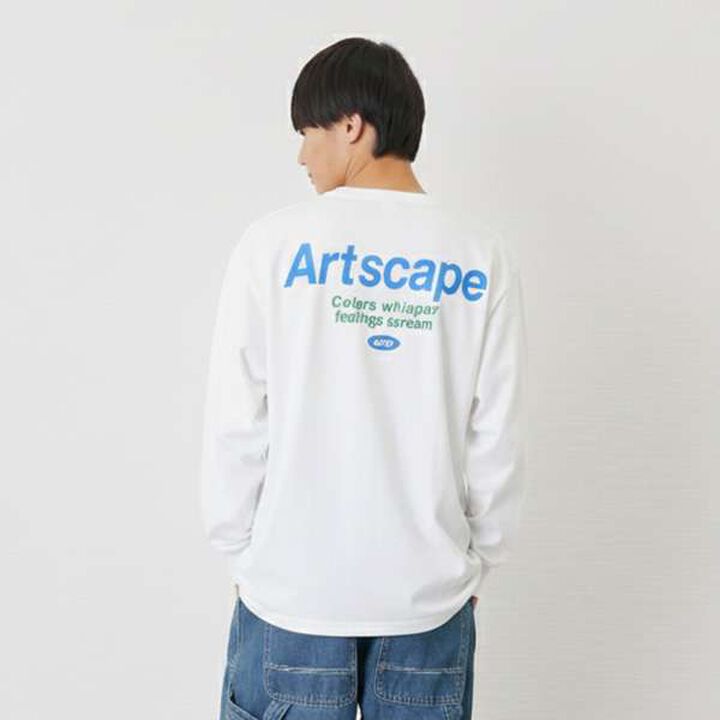 Pocket Logo Print Long-Sleeve T-Shirt,, medium