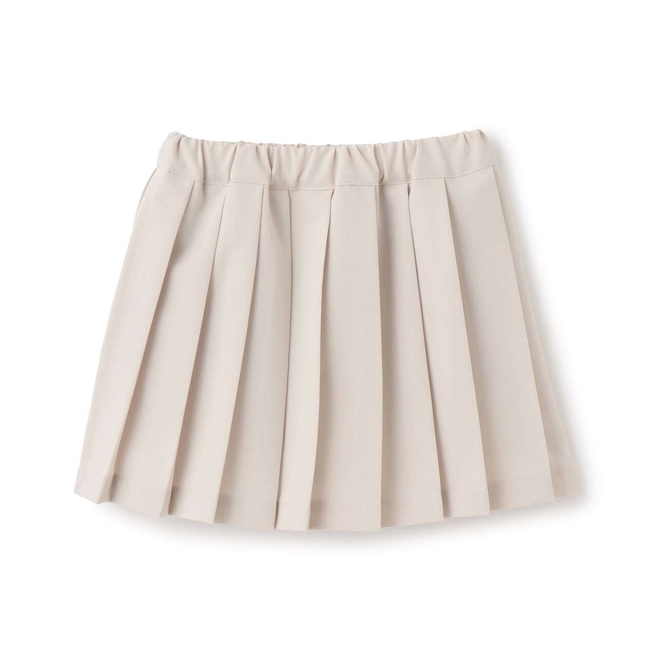 Wrap Skirt with Pleats (Includes Pants),Beige, large image number 4