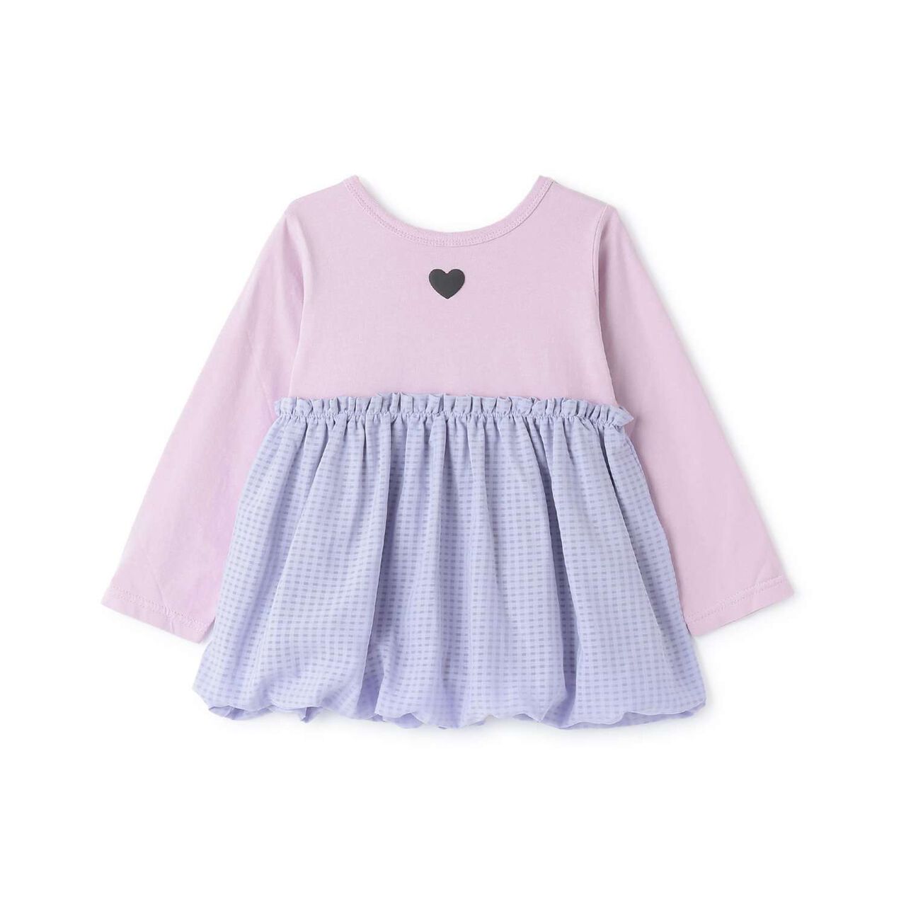 Quick-Dry UV Non-Crumbling Either Way Is Fine Muteki T Balloon Peplum Tops,Lavender, large image number 2