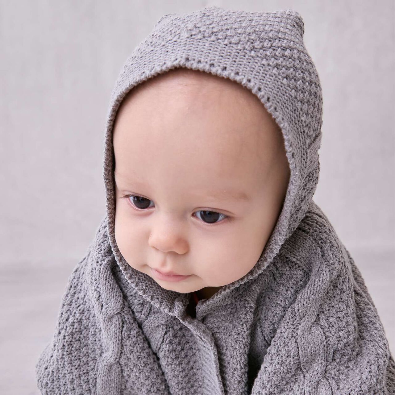 Knit Cape,Ivory, large image number 4