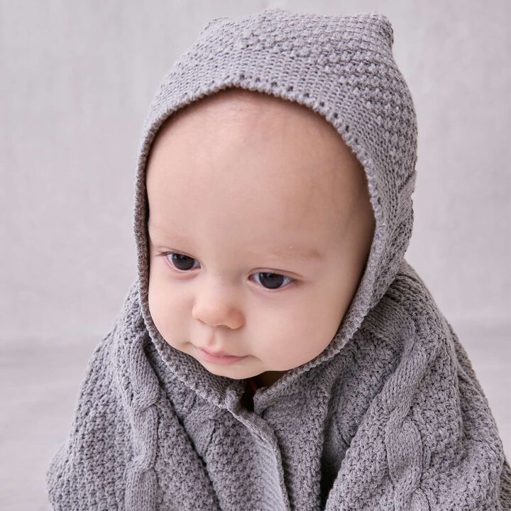 Knit Cape,Ivory, medium image number 4