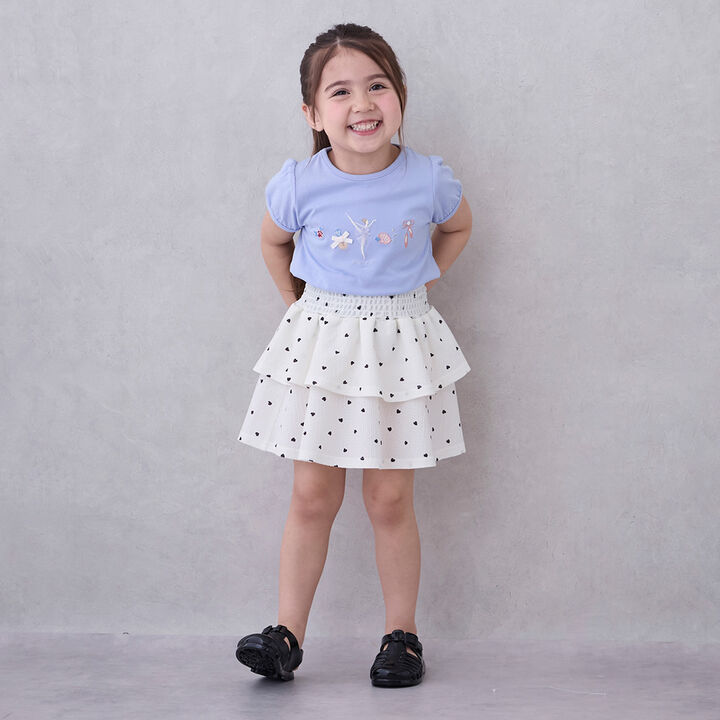 [GOOD PRICE] Patterned Frill Skirt,, medium