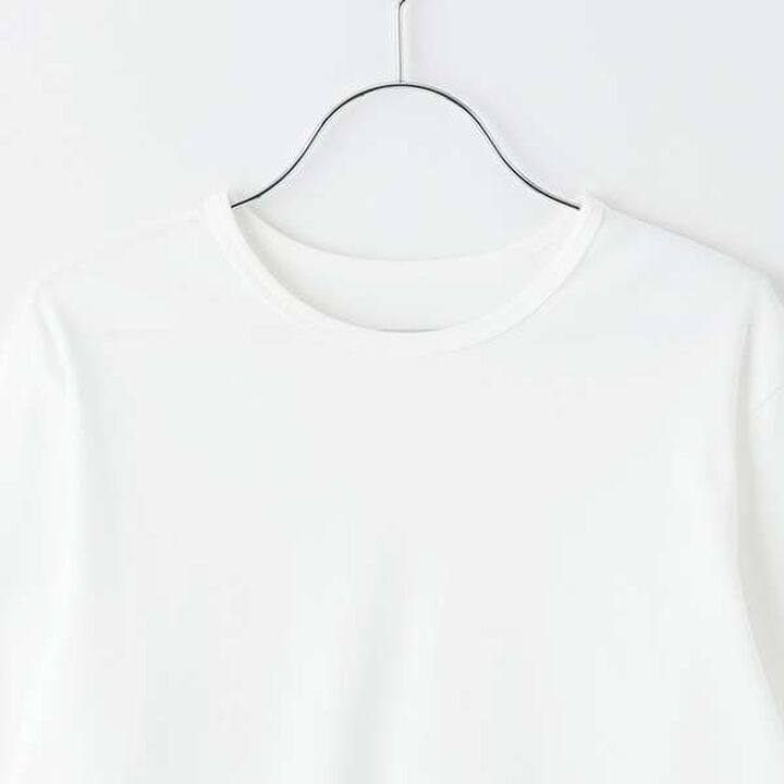 [AMI] Sailor Half-Zip Dampa Vest &times; Long Sleeve T-Shirt,Light green, medium image number 8