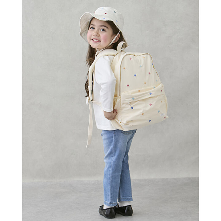 [Heat-Resistant] Embroidered Bucket Hat,Lavender, medium image number 1