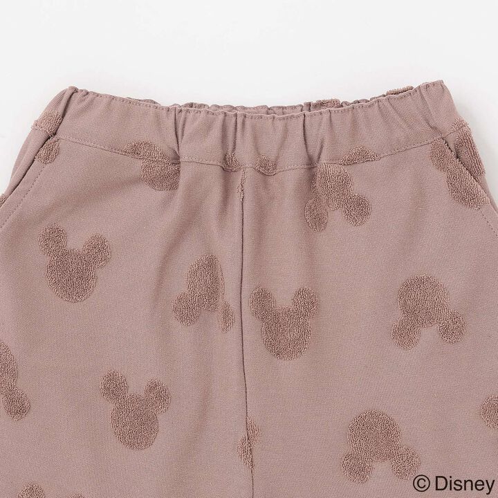 [Disney] Pile Jacquard Pattern Pants,Mocha brown, medium image number 4