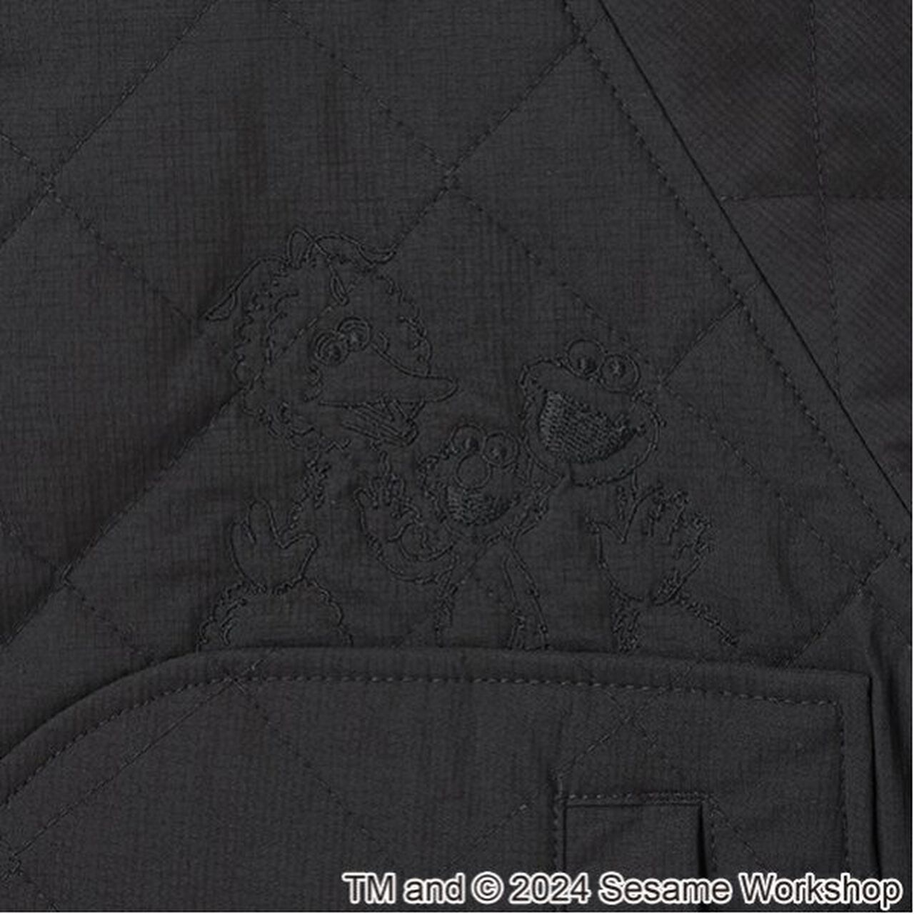 [AMI] Sesame Street Reversible Padded Bomber Jacket,Ivory, large image number 18