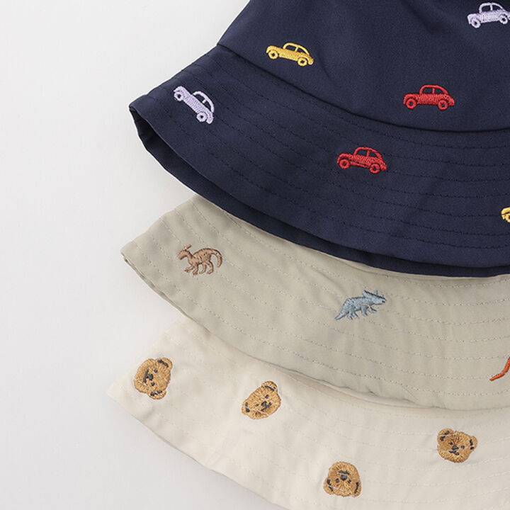 [Heat-Resistant] Embroidered Bucket Hat,Lavender, medium image number 25