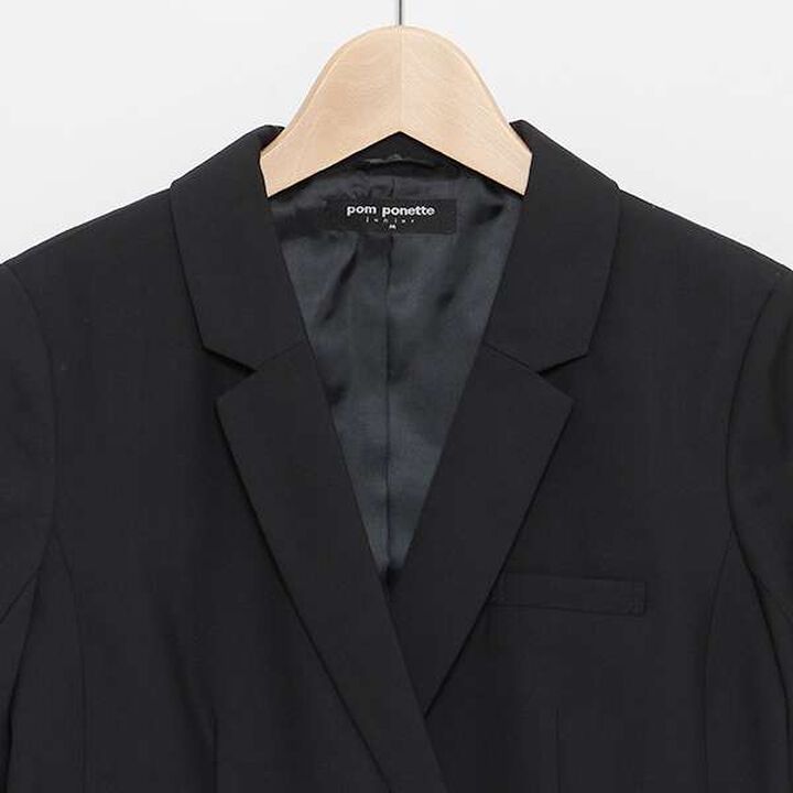 Short Jacket and Tie 4-Piece Set,Navy, medium image number 13