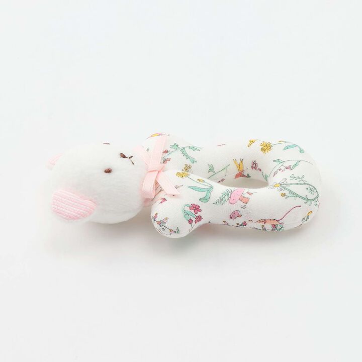 THEO Ring Rattle [Made in Japan],Blue, medium image number 2