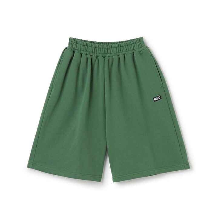 8-Length Wide Sweatpants [MNCM],Black, medium image number 1