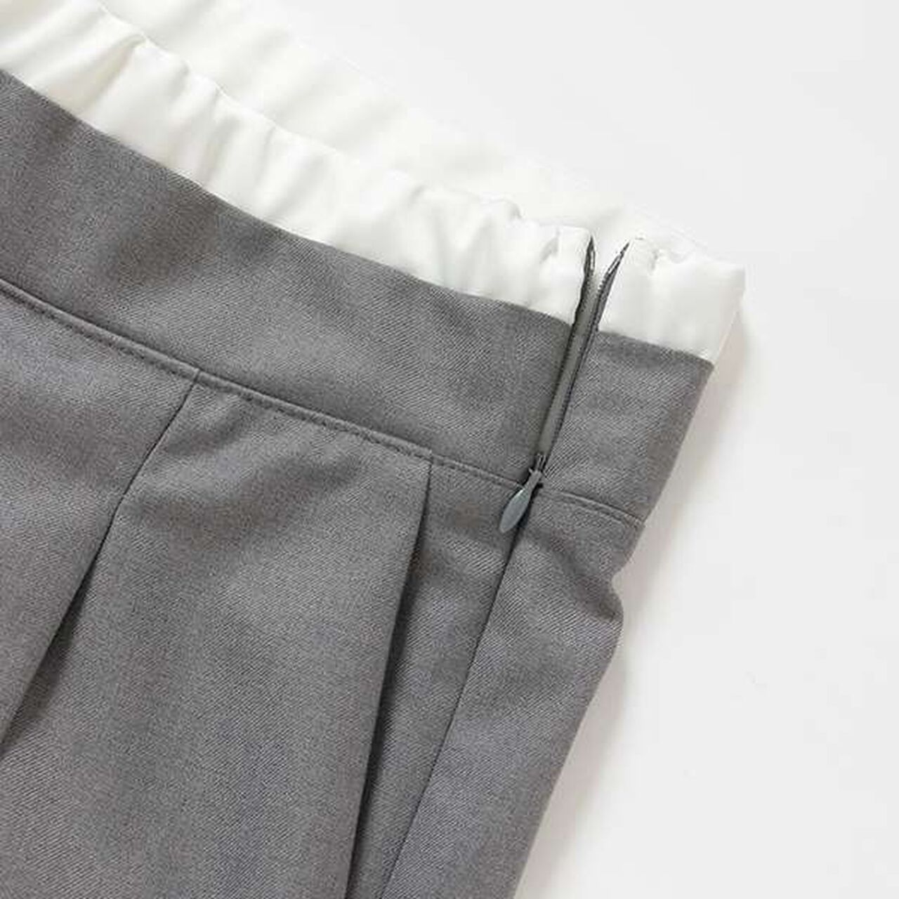 [LADIES] Double Waist Pants,Beige, large image number 14