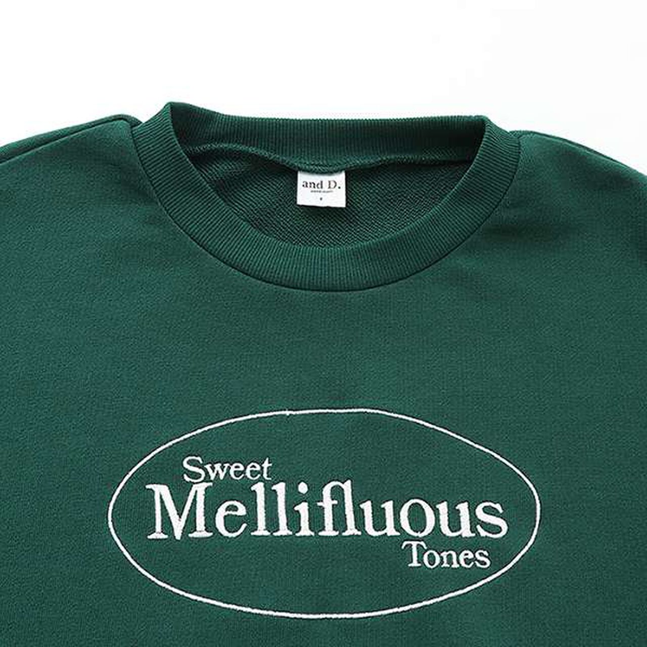 [Matching with Dad]  Big Logo Sweatshirt,Deep green, large image number 2