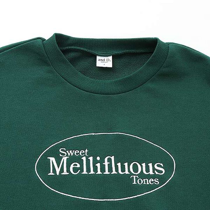 [Matching with Dad]  Big Logo Sweatshirt,Deep green, medium image number 2