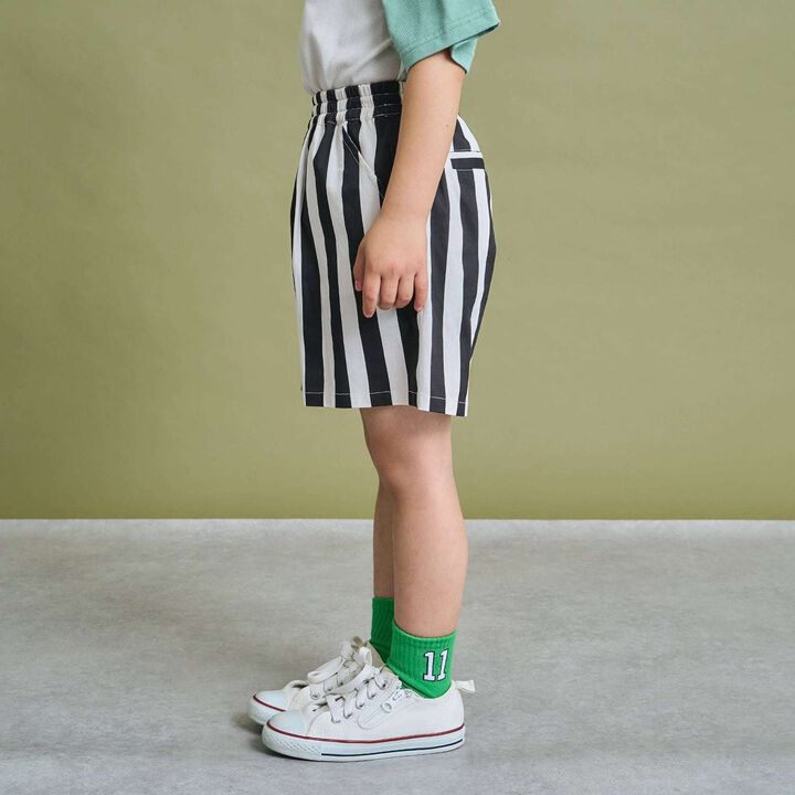 Stretch Easy-Move Assorted All-Over Pattern 4/4 Pants,Off white, medium image number 27