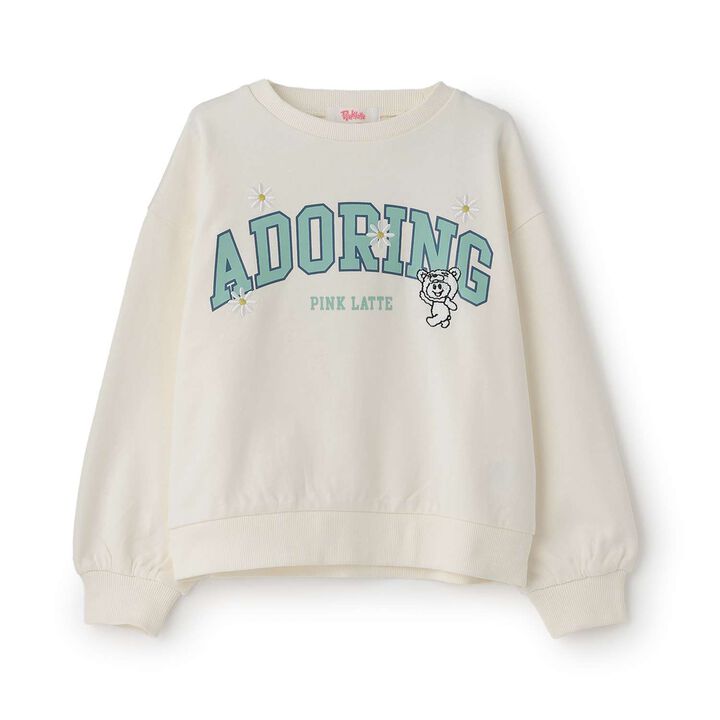 [Favi Baby] 100% Cotton College Fleece Sweatshirt,Mint, medium image number 18
