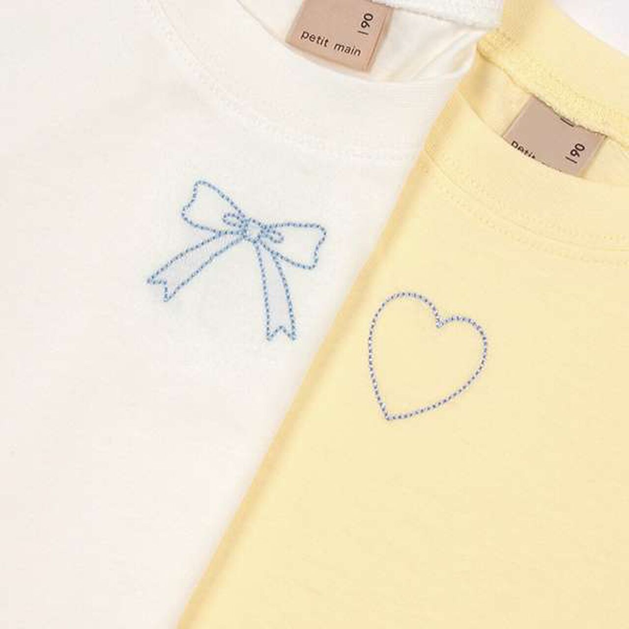 [GOOD PRICE] Cool Touch] Embroidered T-Shirt,Off white, large image number 2
