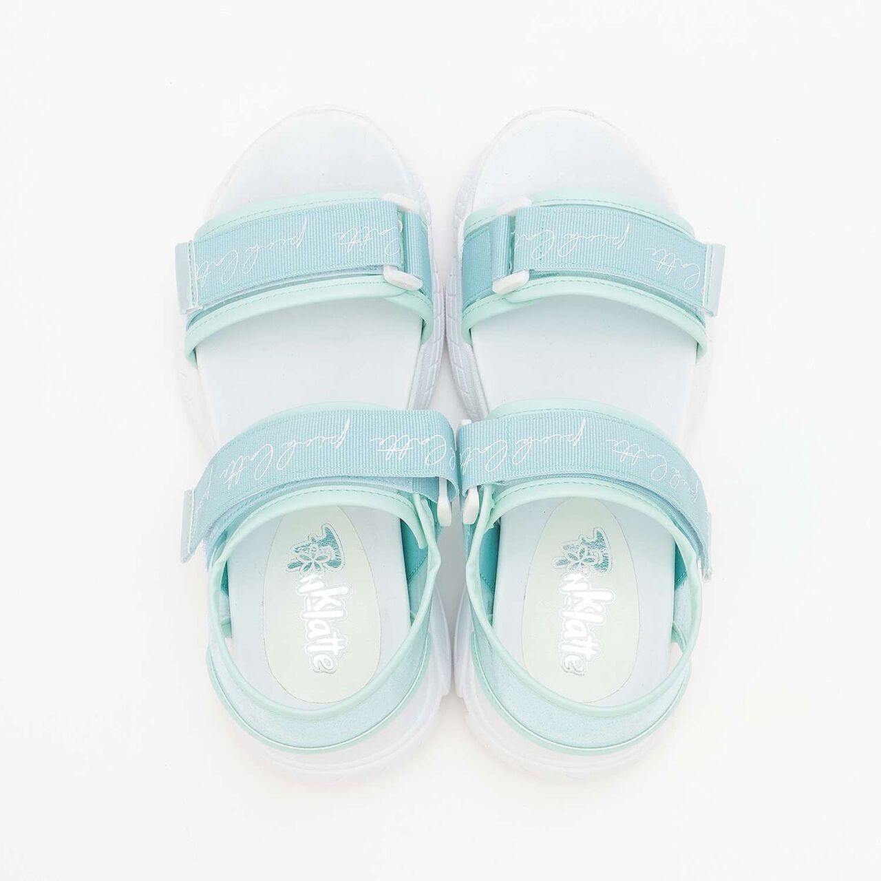 Double Strap Sandals,White, large image number 4