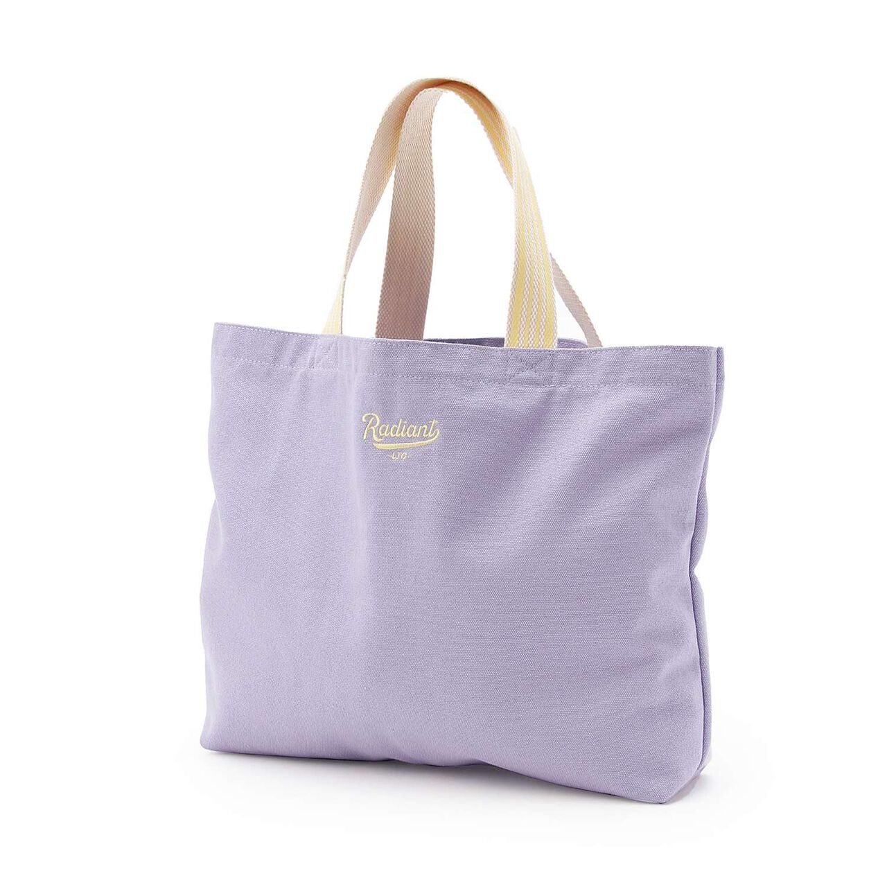[GOOD PRICE] Cheer Embroidery Horizontal Tote,Lavender, large image number 0