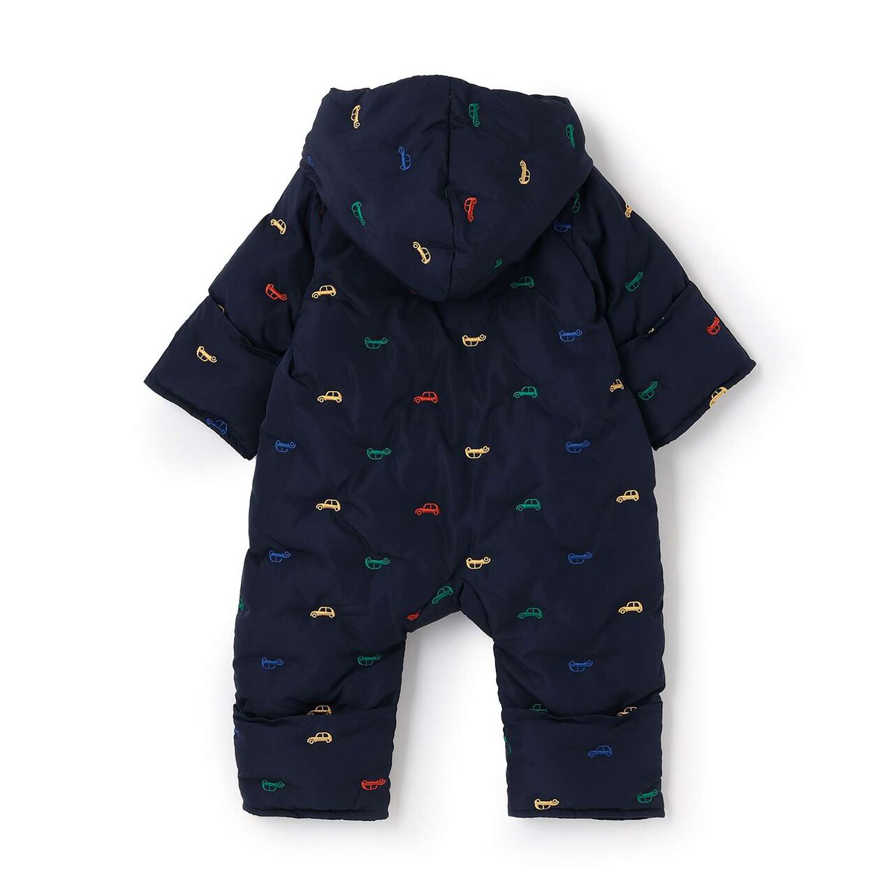 Assorted Embroidered Padded Jumpsuit,Ivory, large image number 3