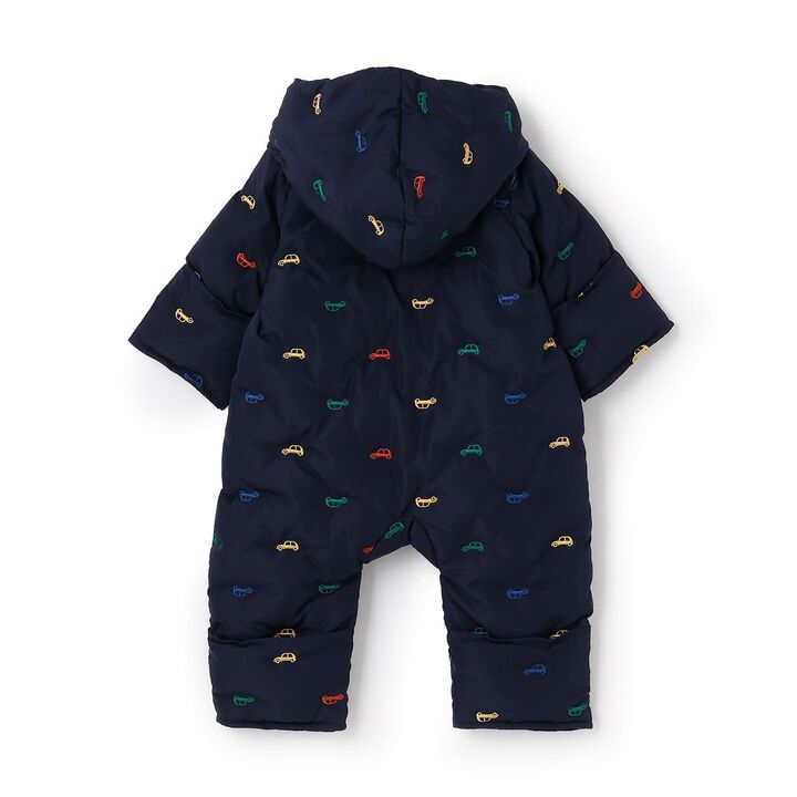 Assorted Embroidered Padded Jumpsuit,Ivory, medium image number 3