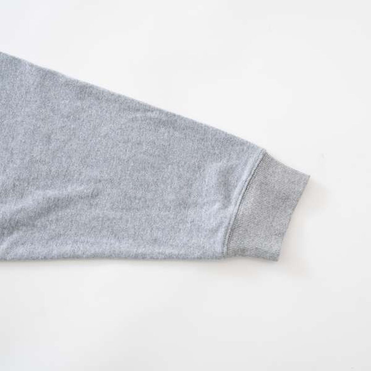 Heavyweight Jersey Zip Parka,Top gray, large image number 2