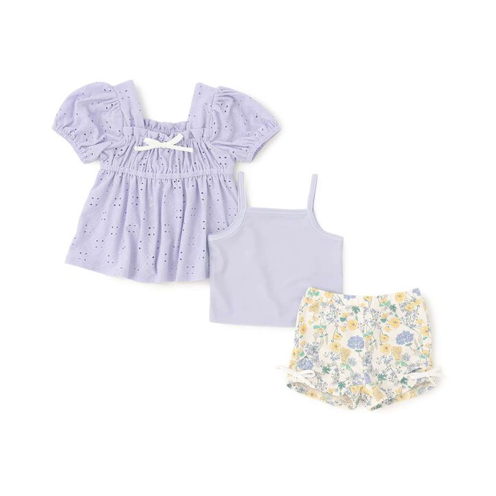 [SWIM] Lace Tunic Tankini Set,Lavender, medium image number 10