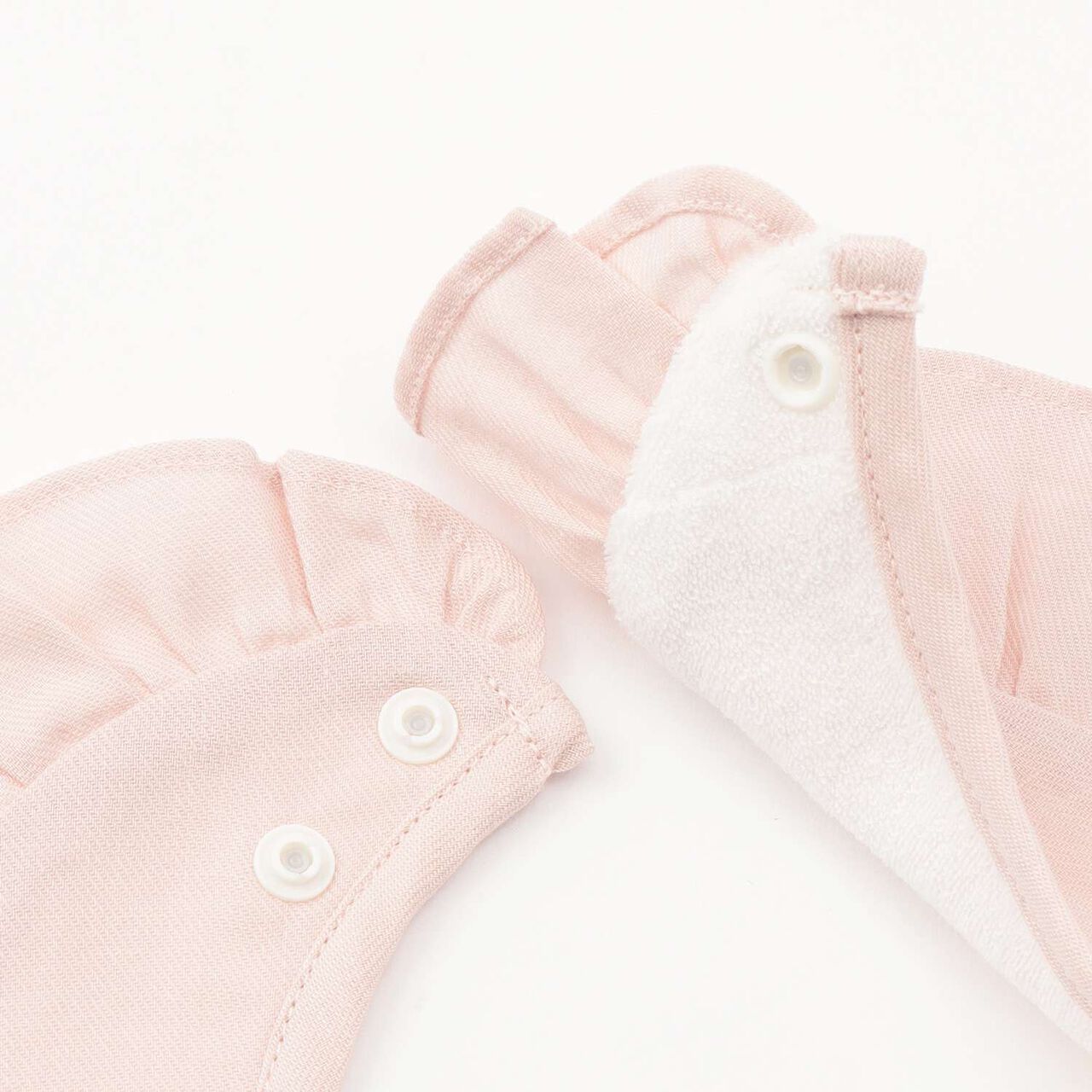 Big Frill Bib [Made in Japan],Pink, large image number 2