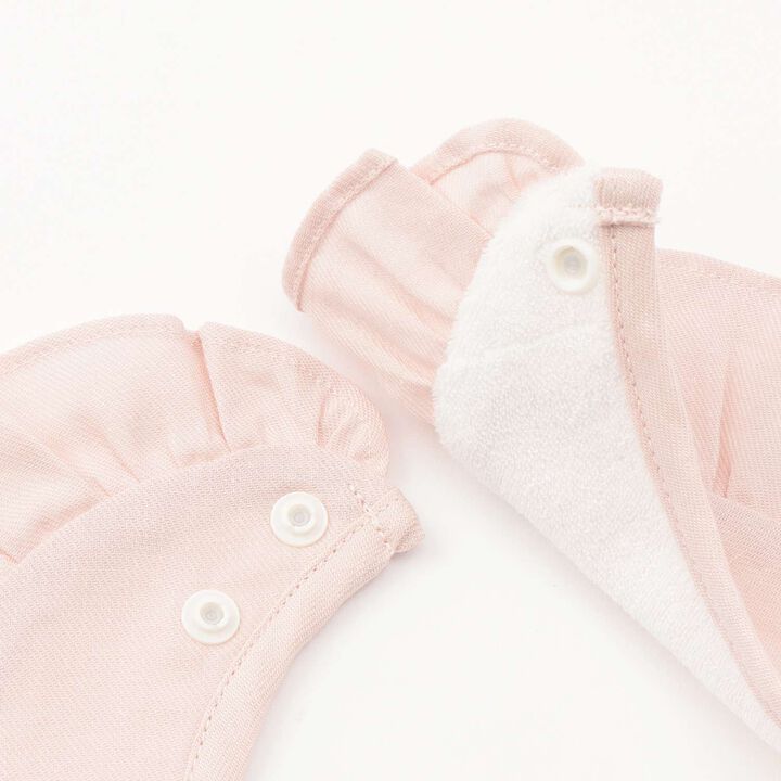 Big Frill Bib [Made in Japan],Pink, medium image number 2