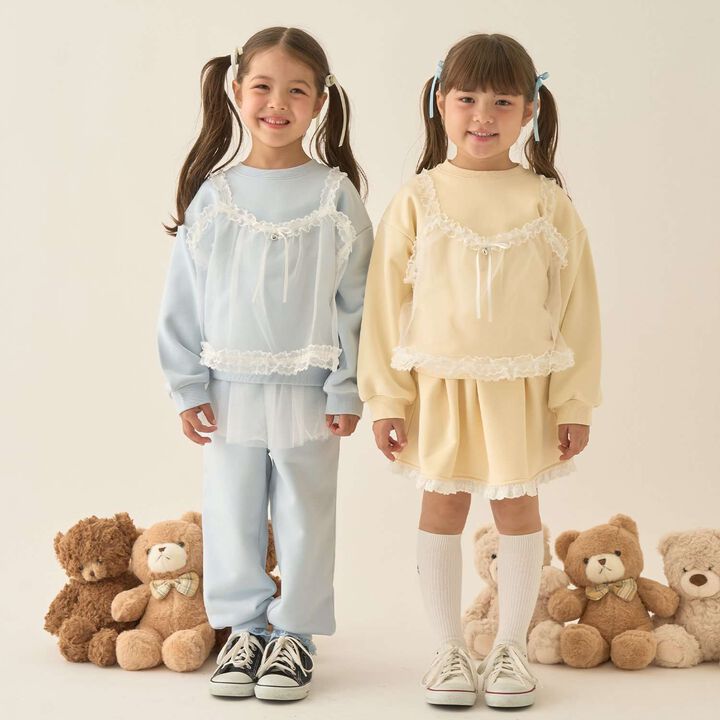 [Lycee Mine Ballet Series] [Coordinatable Setup] Pleated Skirt (Inner Shorts Included),Top gray, medium image number 40