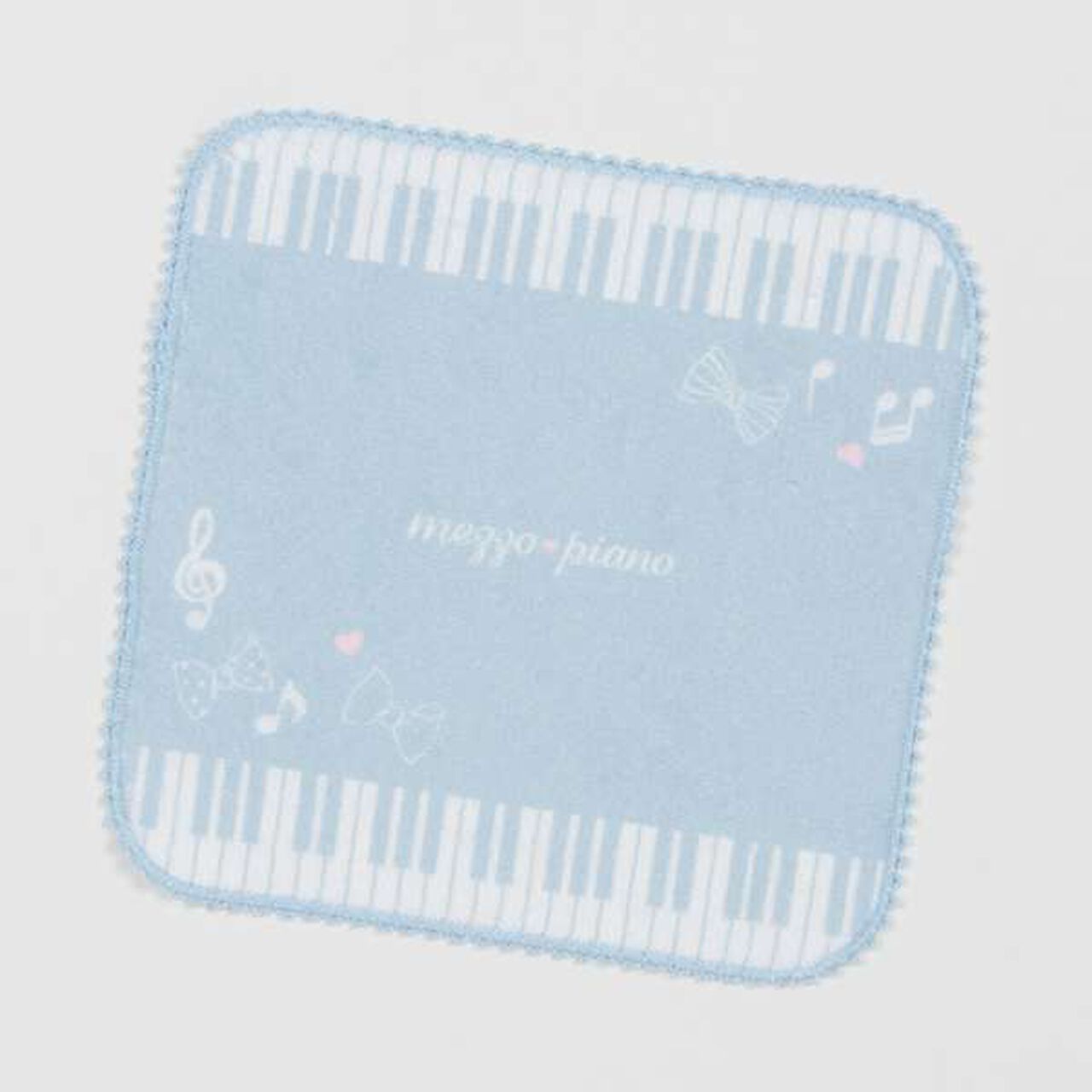 Piano Pattern Hand Towel,Lavender, large image number 8