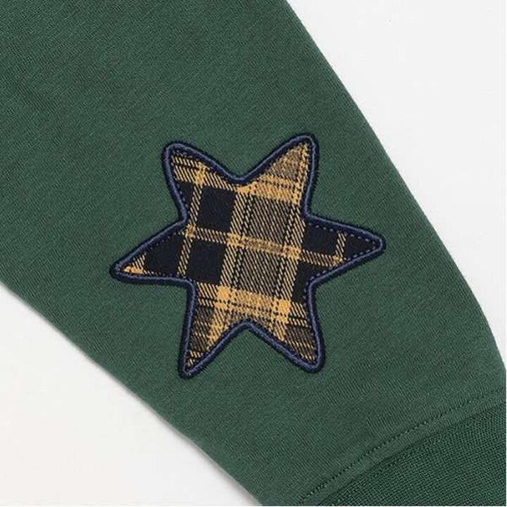 [MOOMIN] Long-Sleeve T-Shirt with Elbow Patches,Beige, medium image number 18