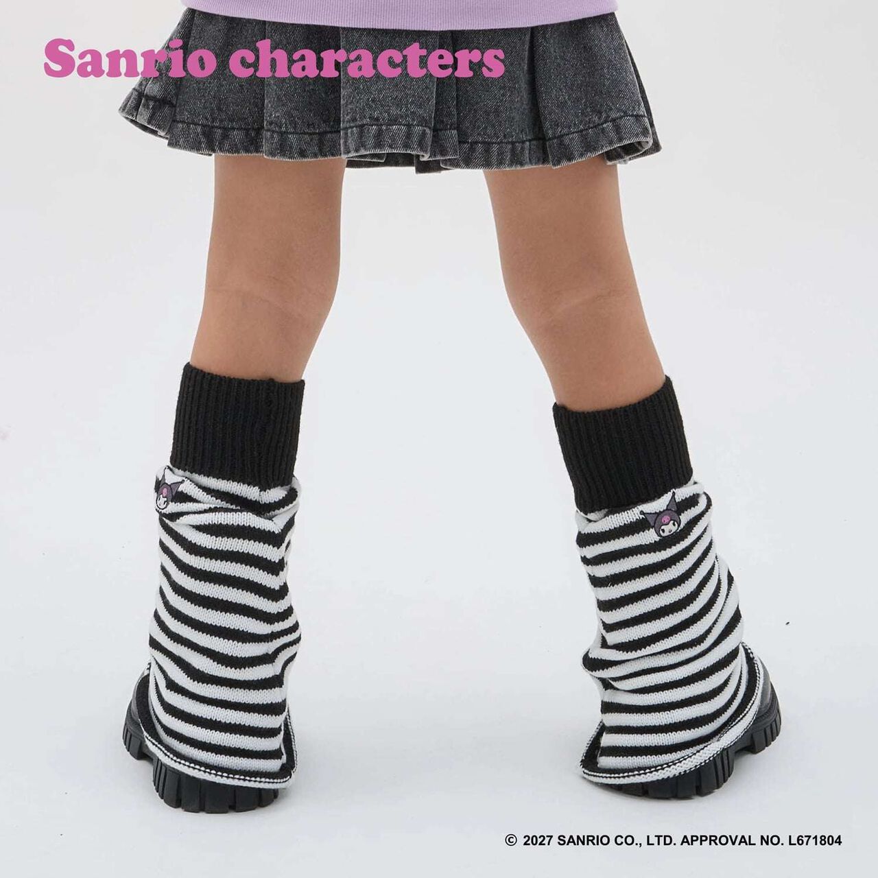[Sanrio Characters] Leg Covers,Black, large image number 0