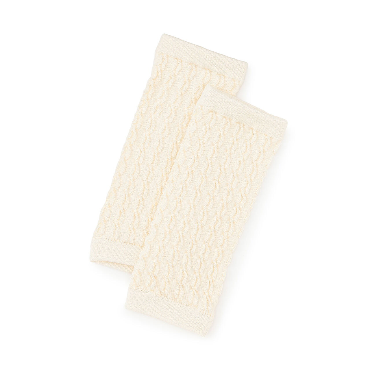 Jacquard Leg Warmers,Ivory, large image number 0