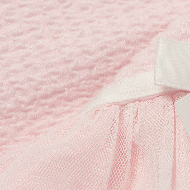 Dress Embroidery Docking Dress with Bloomers Set,Off white, medium image number 13