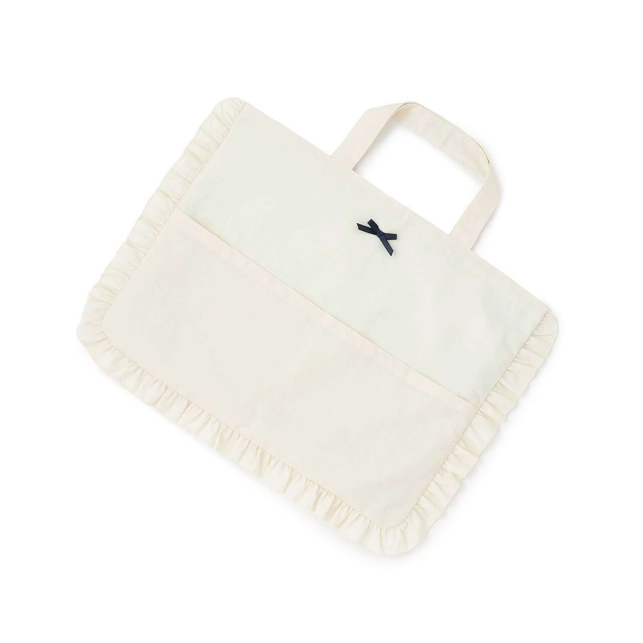 [School-Ready] [Water-Repellent, Anti-Stain, Durable, UV] Frill Lesson Bag with Ribbon,Lavender, large image number 1