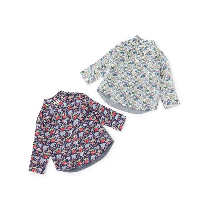 Q for the Zoo Wide Shirt,Navy, medium image number 9